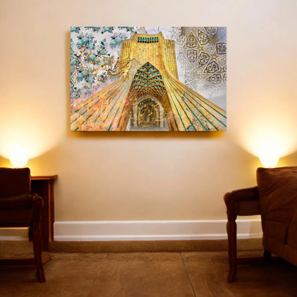 Premium Azadi Square Art Print High-Quality Design