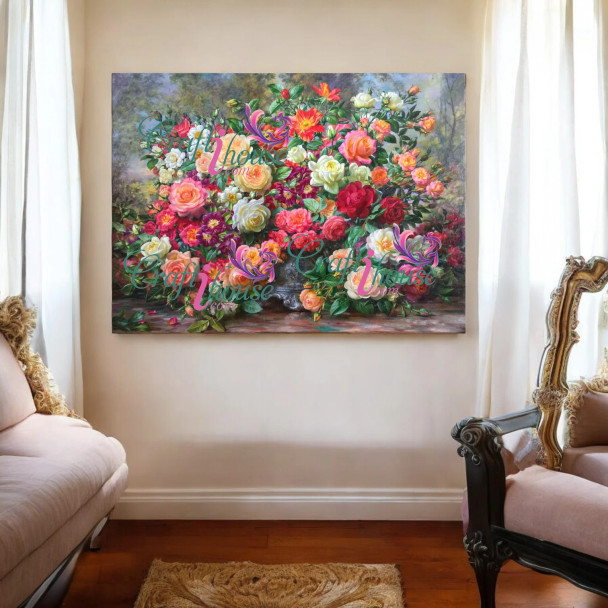 Premium Floral Art Print High-Quality Design