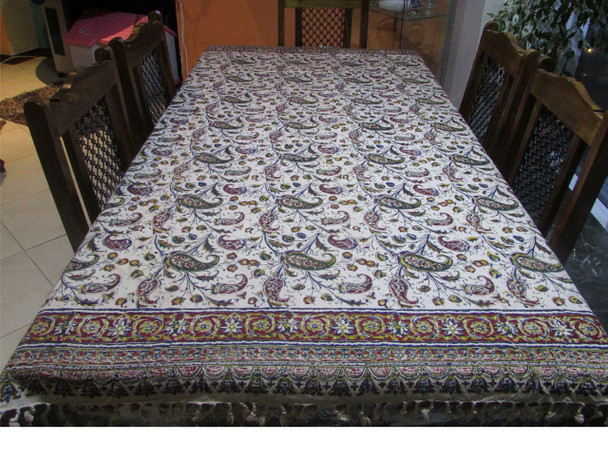Luxury 190X135Cm Ghalamkari The Royal Premium Design Showcase