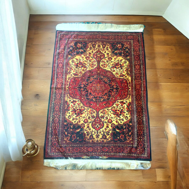 Premium Soft Velvet Velvet Carpet Pattern Luxurious Area Rug 120x90 Cm High-Quality Design