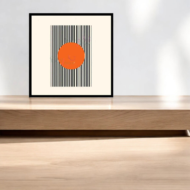 Elegance Sun Behind The | Unique Cultural Digital Work - Luxury Handcrafted Art Craftihouse Dubai