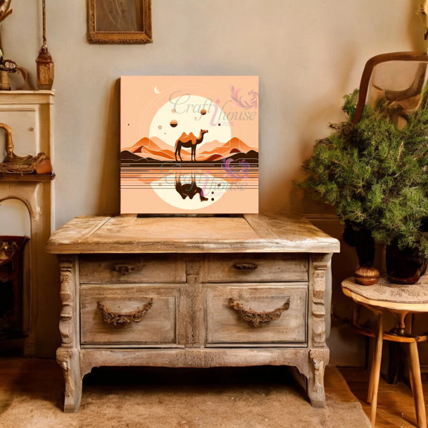 Premium Camel Art High-Quality Design