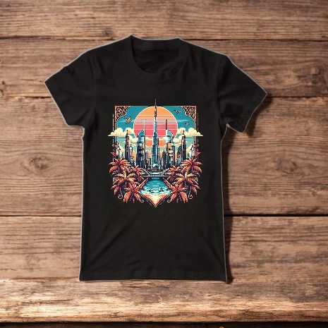 Premium Personalized T Shirt Custom Photo Artisan Detail View