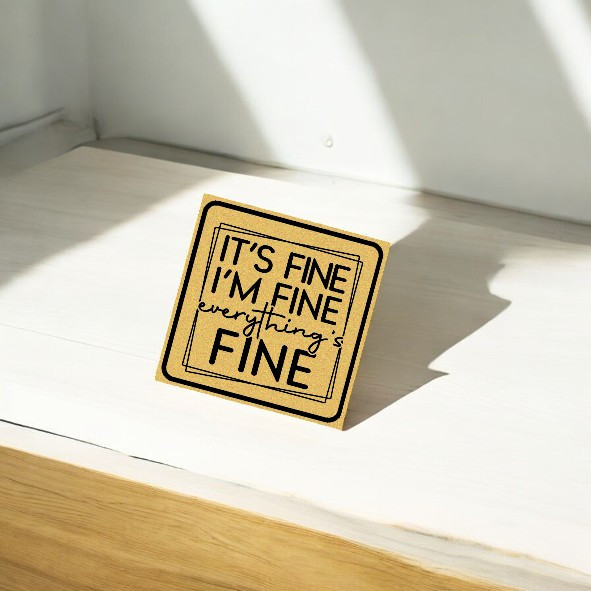 Premium Uae it's Fine I'm Fine Artisan Detail View