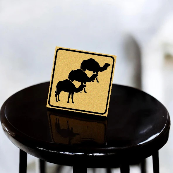 Premium Uae Desert inspired Camel A Artisan Detail View