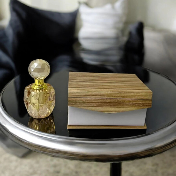 Exclusive Crystal Perfume Bottle with Gift Box Heritage Collection Piece