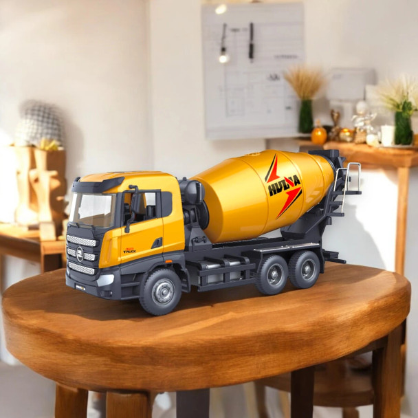 Luxury Dollox Die-cast Cement Mixer Toy Truck 1/50 Scale Artisan Detail View