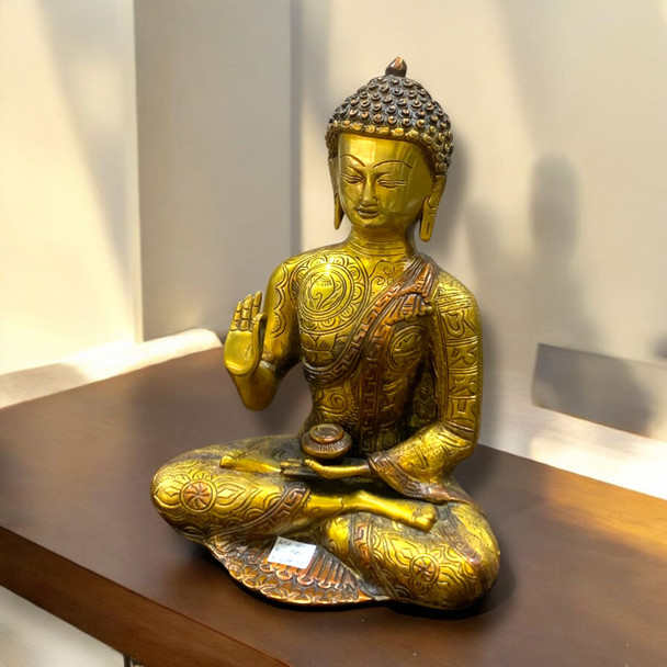 Premium Artisan Handcrafted Sitting Buddha Statue Craftsmanship and Design