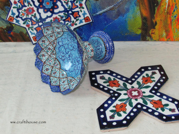 Handcrafted Minakari Bowl A Cute Lifestyle Visual