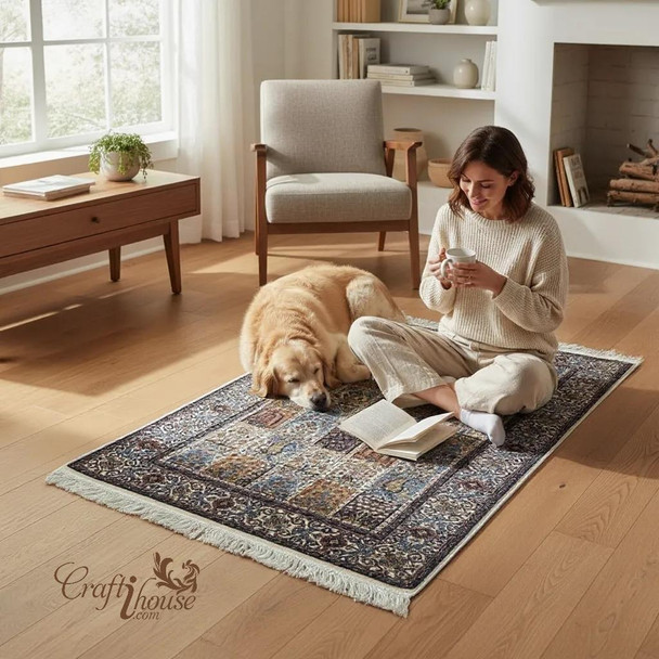 Stunning Silk Carpet