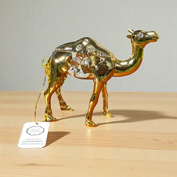 crystal embellished camel decor