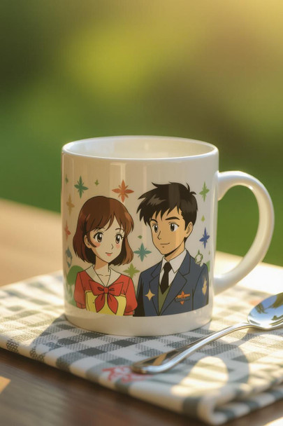 Exclusive Ghibli Style Special Couple Mug Heritage Collection View