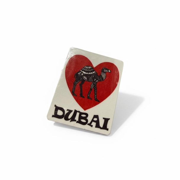 "desert Love" Camel 5.5 X | Authentic Arabian Keepsake Fridge Magnet | Cultural Decor - Luxury Handcrafted Art Craftihouse Dubai