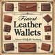 Leather wallets