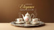 coffee set & tray