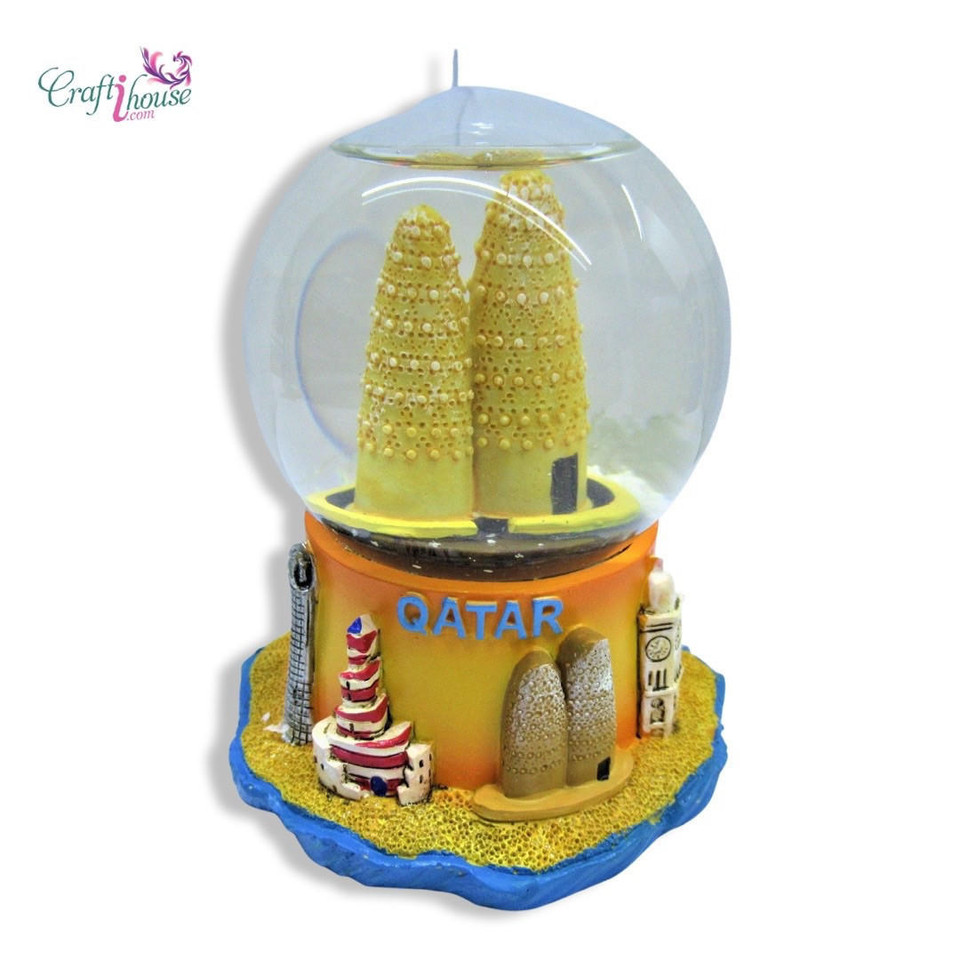 qatar snow globe , Qatari Souvenir , Qatar World cup 2022