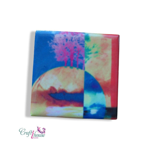 Special Gift Customized Ceramic Fridge 4x4 cm