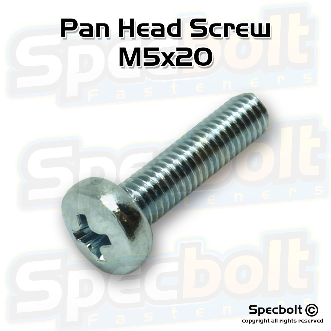 Pan Head Screw M5x20