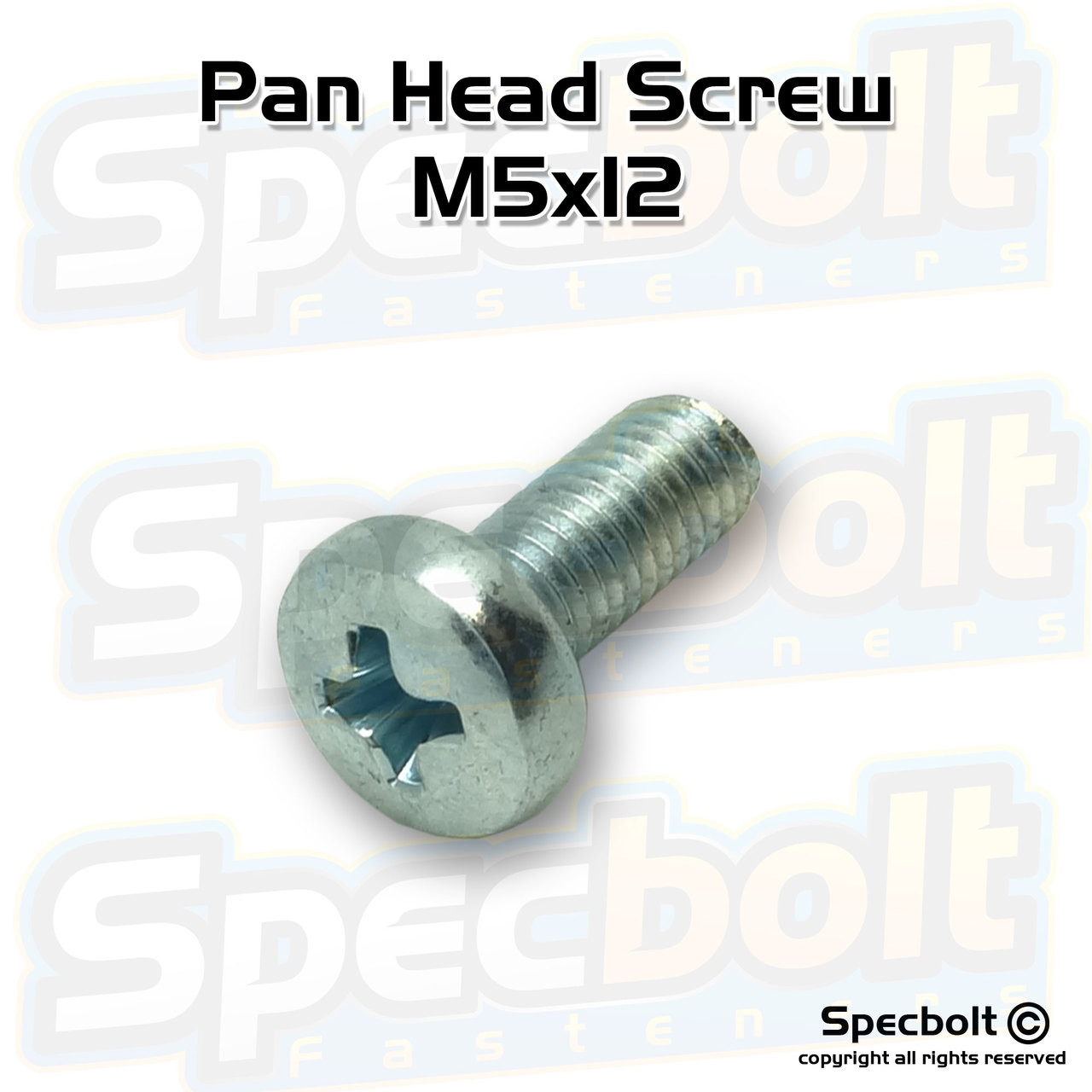 Pan Head Screw M5x12