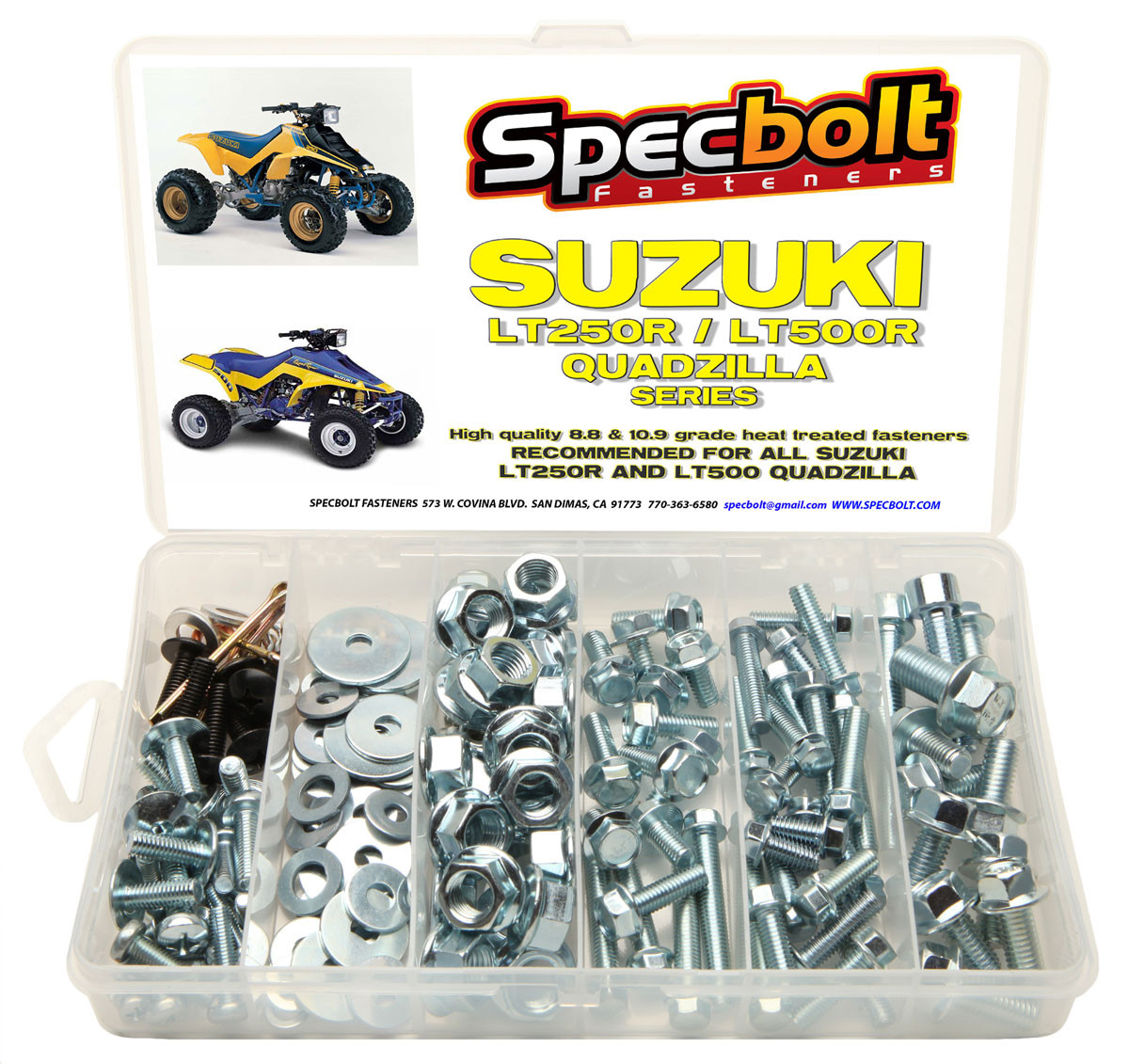 Suzuki LT250R & LT500R Quadzilla 150pc Bolt Kit