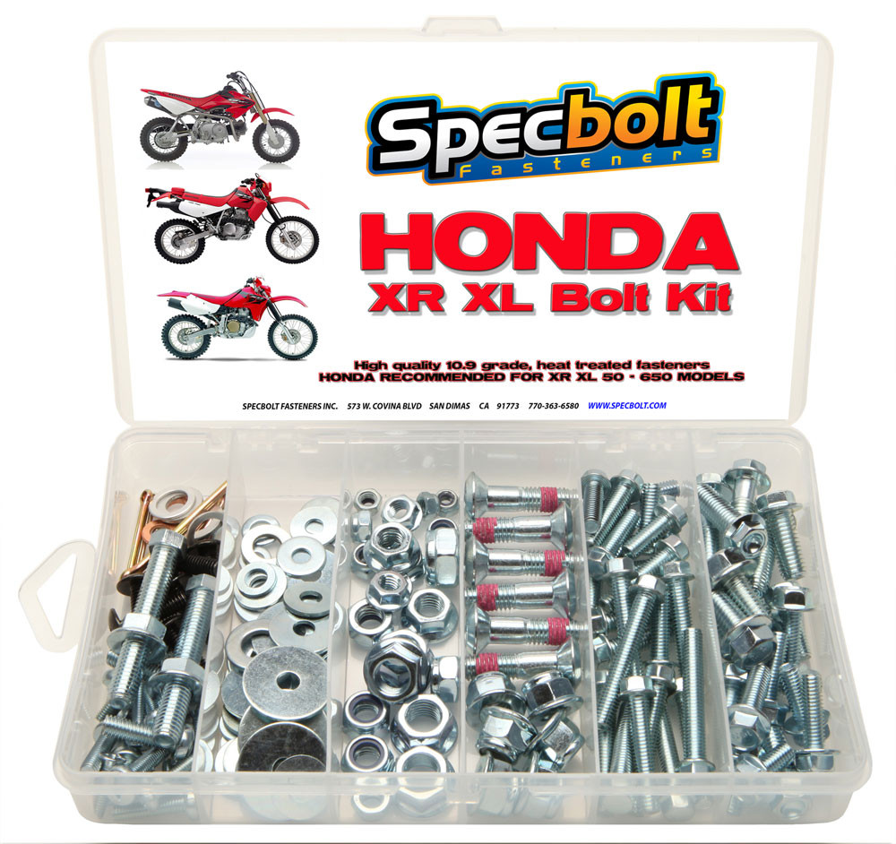 パーツ HONDA XR50 Honda XR & XL 150pc Fastener Maintenance/Repair Kit