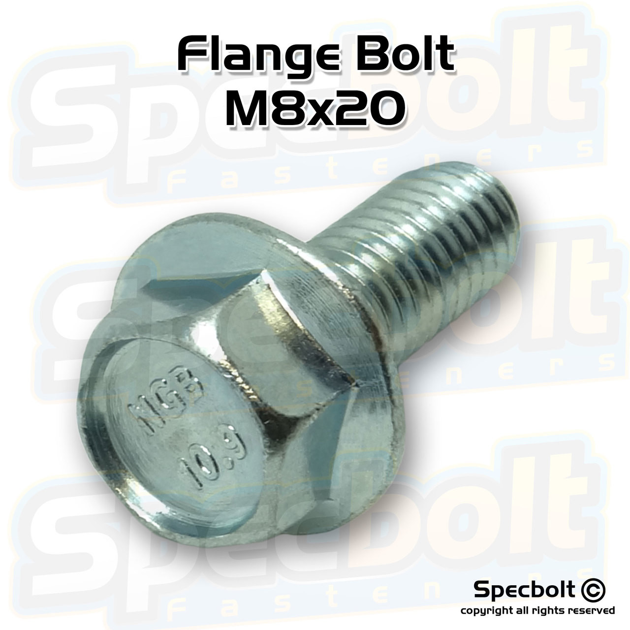 M8x20 Flange Bolt