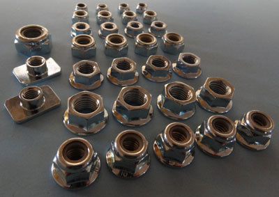 HONDA CR CRF CRF-X FULL PLASTIC BODY BOLTS KIT CR125 CR250 CR500 CRF250