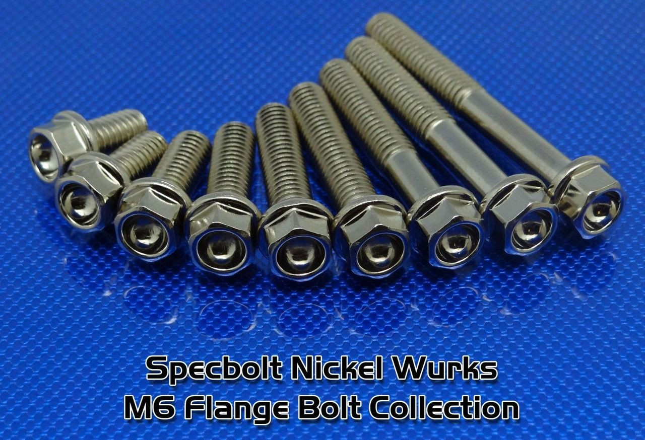 Husqvarna Dress up Bolt Kit (Nickel Würks)