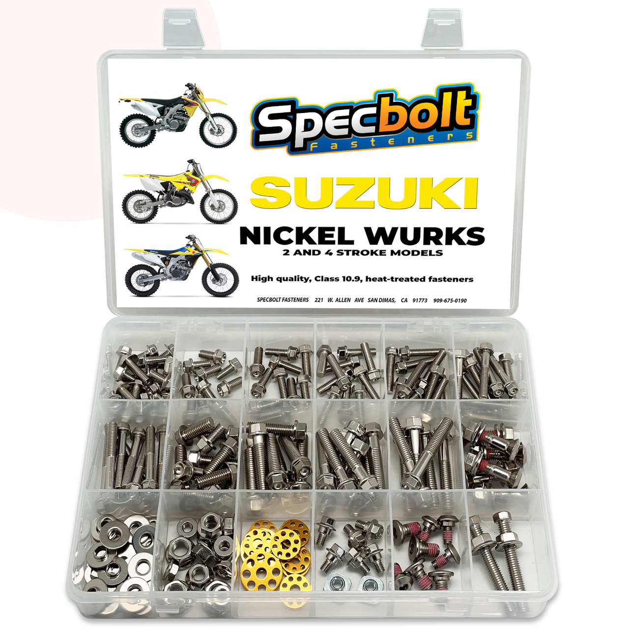 New All Balls Rear Wheel Spacer Kit 11-1037 for Suzuki DR-Z 110