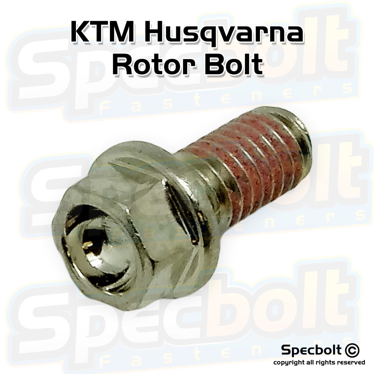 KTM, Husqvarna & Euro Front & Rear Rotor Bolt (Nickel Würks)