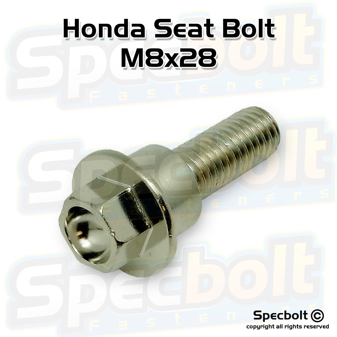 Honda 13-16 CRF450 & 14-17 CRF250 Seat Bolt M8x28 (Nickel Würks)