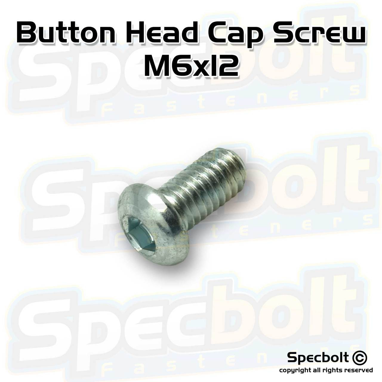 Button Head M6x12