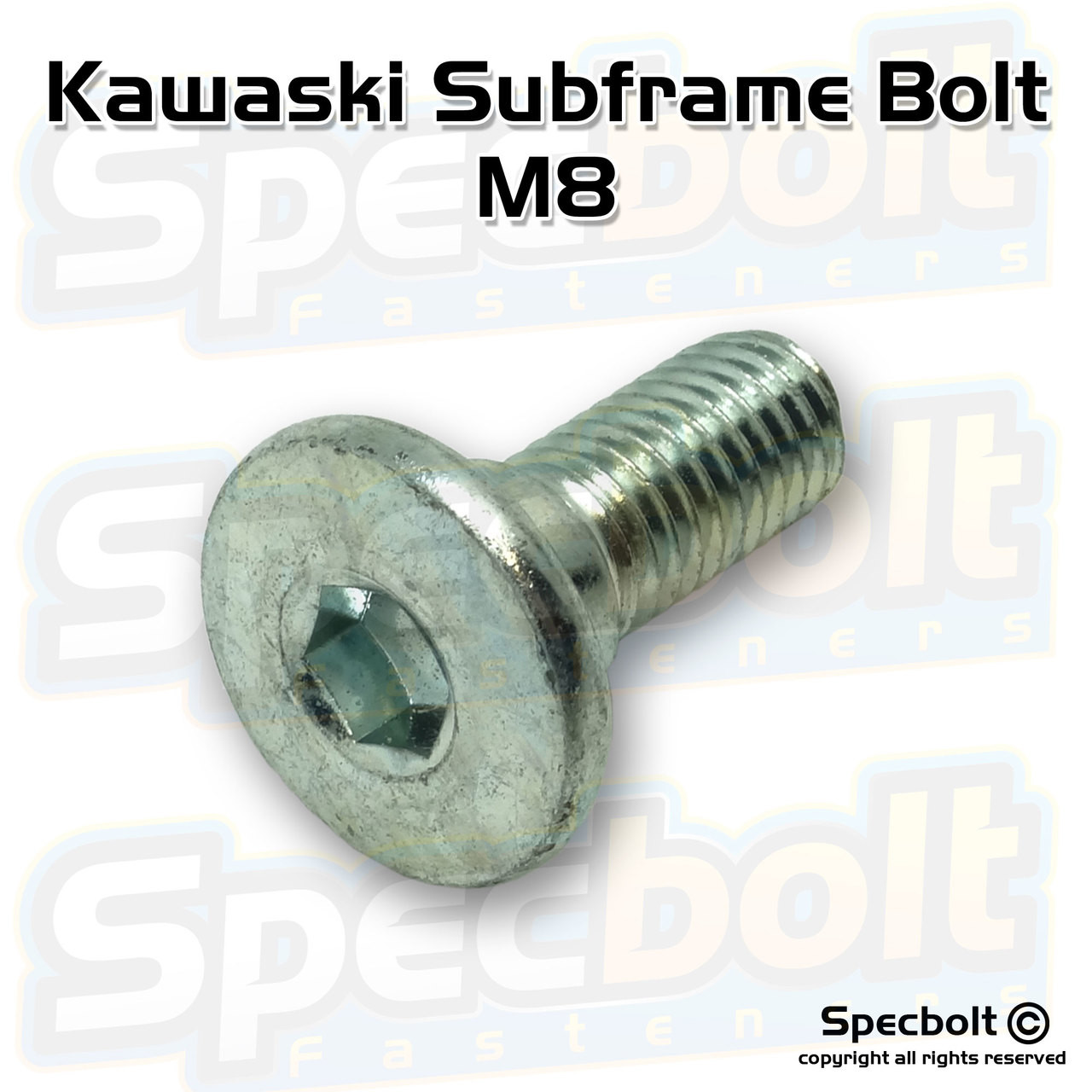 Kawasaki Subframe Kick Starter Rotor Bolt M8x20 92153-1621