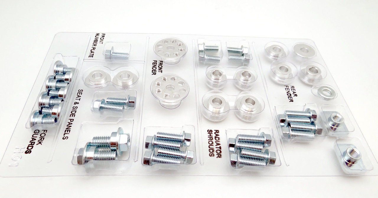 Complete Refresh: 45pc Fast Metric Bolt Kit For Honda CRF450R (2005-2008) - Full Plastics & Bodywork