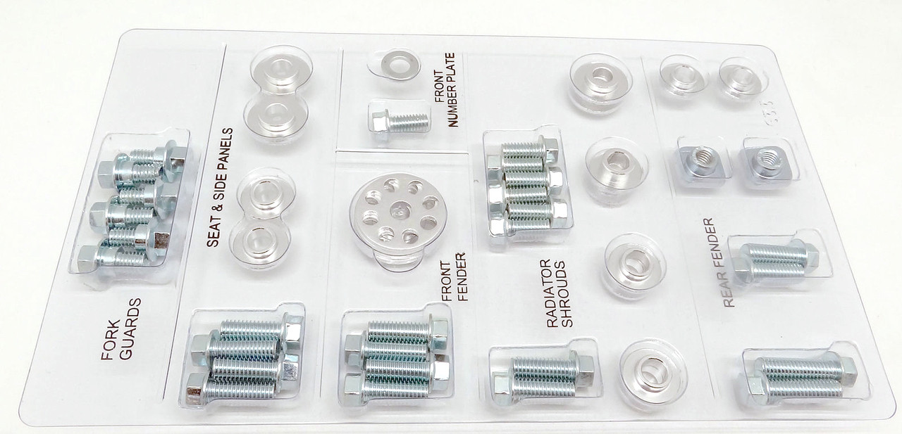 Bodywork Fasteners Suzuki 07-09 RMZ250 Full Plastics & Bodywork Fastener Kit