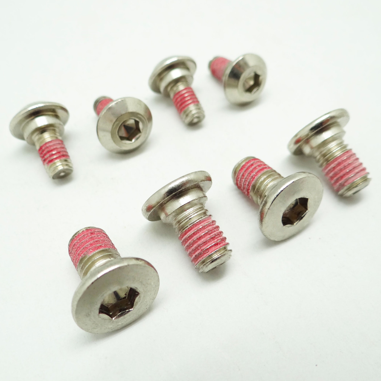 Kawasaki 03-05 KX125, 03-07 KX250, 04-Cur KX250F, 06-Cur KX450F, 08-09  KLX450 8pc Front & Rear Rotor Bolts (Nickel Würks)