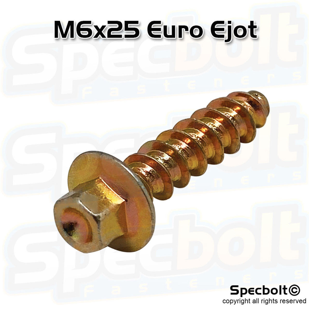 KTM & Euro Ejot Screw M6x25 (Zinc)