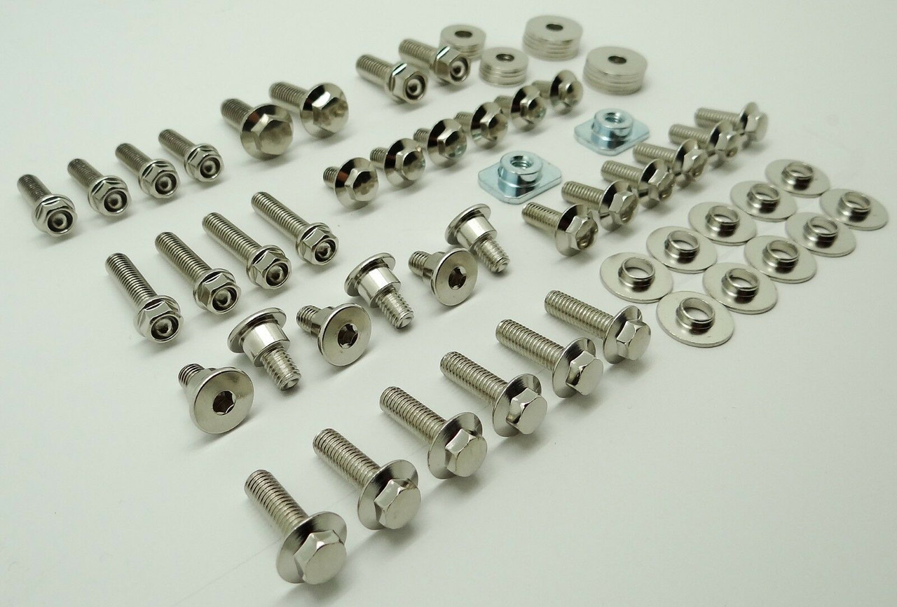 Yamaha YZ, YZF, WR, XT, TTR Plastic & Bodywork Fastener Kit