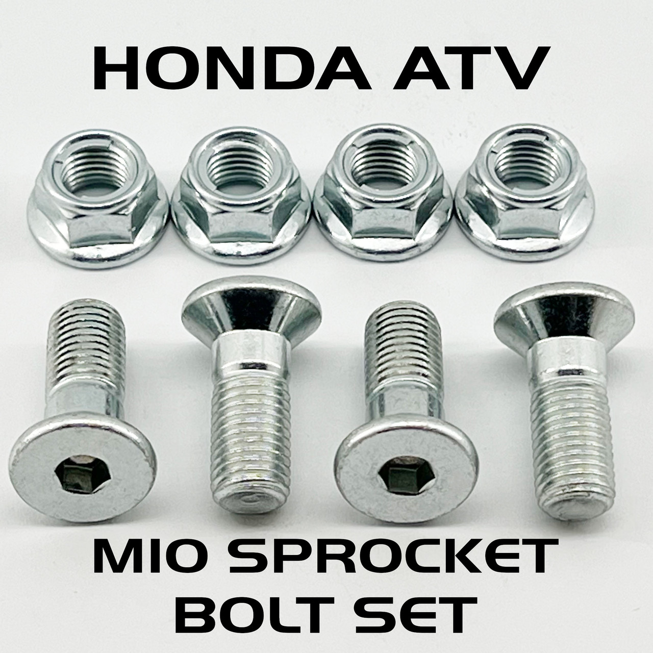 M10 Sprocket Bolt Kit for Honda TRX ATVs