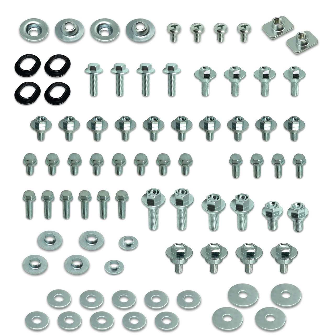 kx250F 2018 フォークシールセット Kawasaki KX KXF 87pc Plastics & Bodywork Fastener Kit