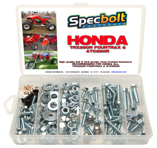 Specbolt 120 Piece Kit for Honda TRX250R FOURTRAX & ATC Specbolt 120 Piece Kit for Honda TRX250R FOURTRAX & ATC