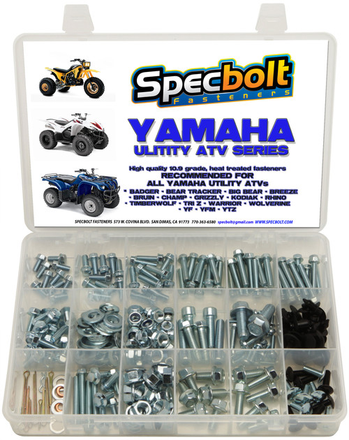 Yamaha YFZ450 ATV 250pc Bolt Kit