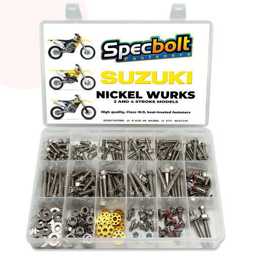 Suzuki RM 60 65 80 85 100 125 250 150pc Bolt Kit