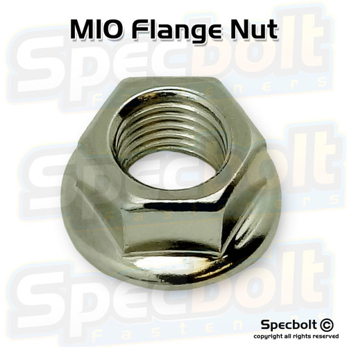 Flange Nut M8 (Nickel Würks)