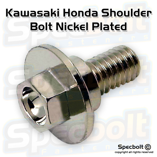 Kawasaki Honda Factory Match M6 Shoulder Bolt (OEM Zinc)