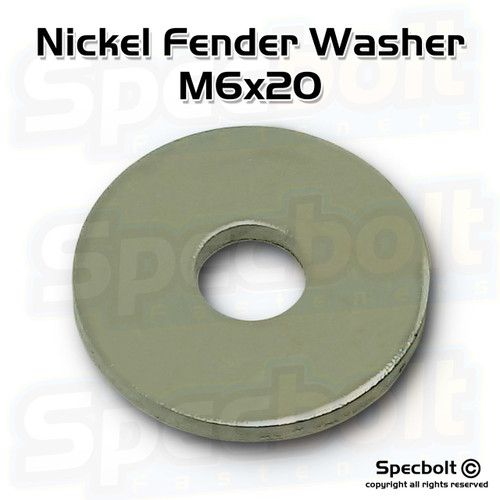 Fender Washer M6x16 (Nickel Würks)