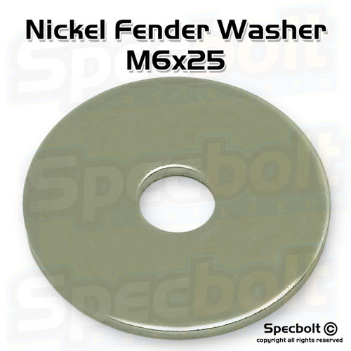 Fender Washer M6x20 (Nickel Würks)