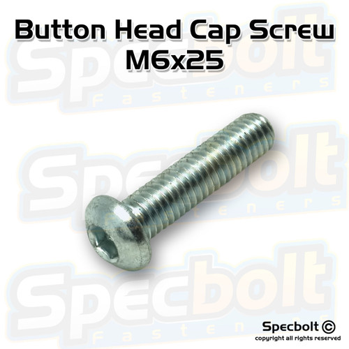 Specbolt Button Head M6x25 Specbolt Button Head M6x25