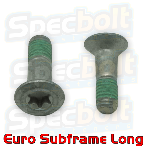 Euro Subframe & Rear Sprocket Torx Bolt (Nickel Würks)