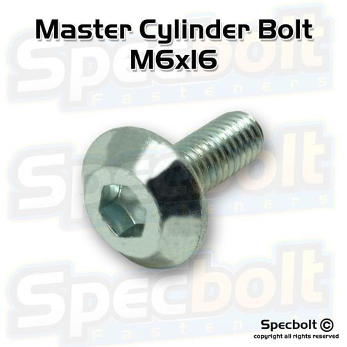 Specbolt Master Cylinder Bolt M6 16 OEM Suzuki 09139-06067, Kawasaki 92153-1021, and Yamaha 90109-06201-00, 90111-06038-00, 90111-06116-00 Specbolt Master Cylinder Bolt M6 16 OEM Suzuki 09139-06067, Kawasaki 92153-1021, and Yamaha 90109-06201-00, 90111-06038-00, 90111-06116-00